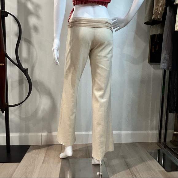 Vintage Nissa Linen Blend Hip Hugger Flared Pant - Picture 5 of 16